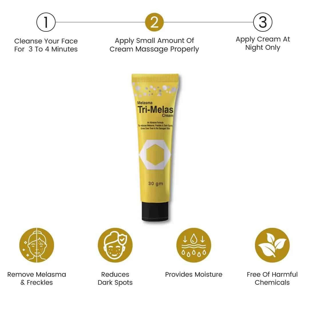 Dr Romia Tri Melas Cream 30 Gram - YehChez.pk