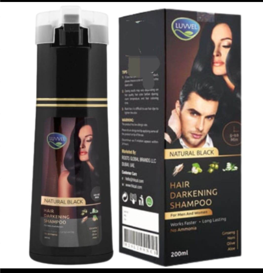 Luvvel Pump Natual Black 200ml - YehChez.pk
