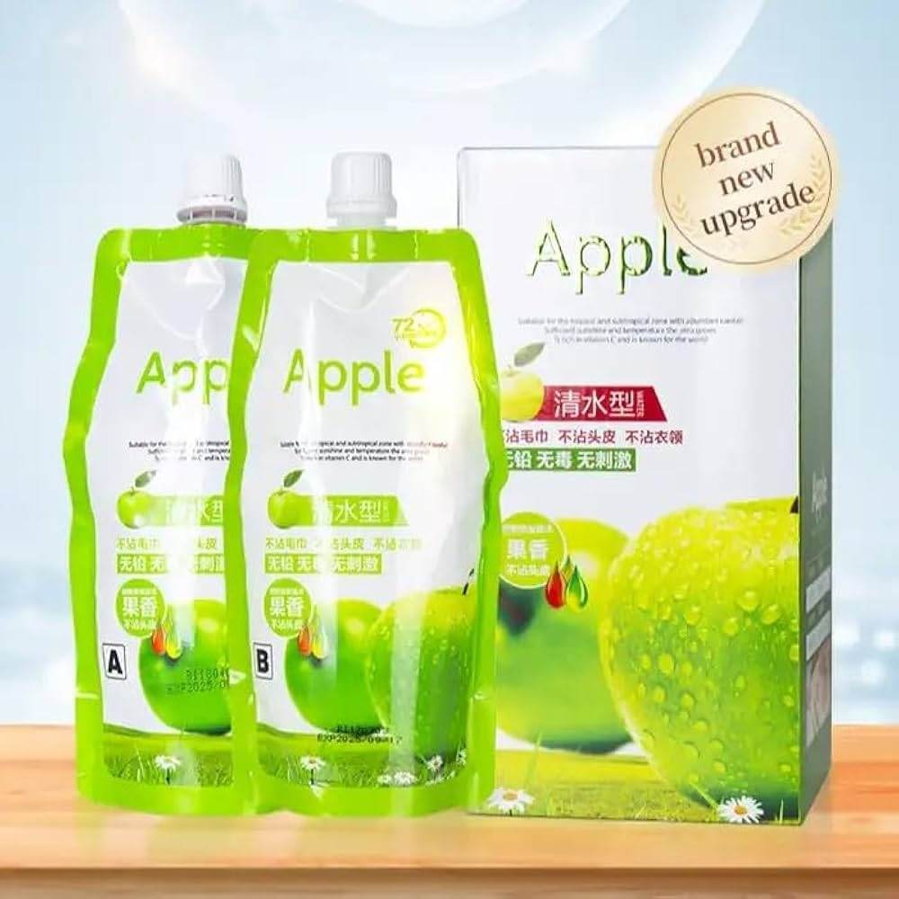 Apple Hair Color Natural Black Shade 1000ml - YehChez.pk