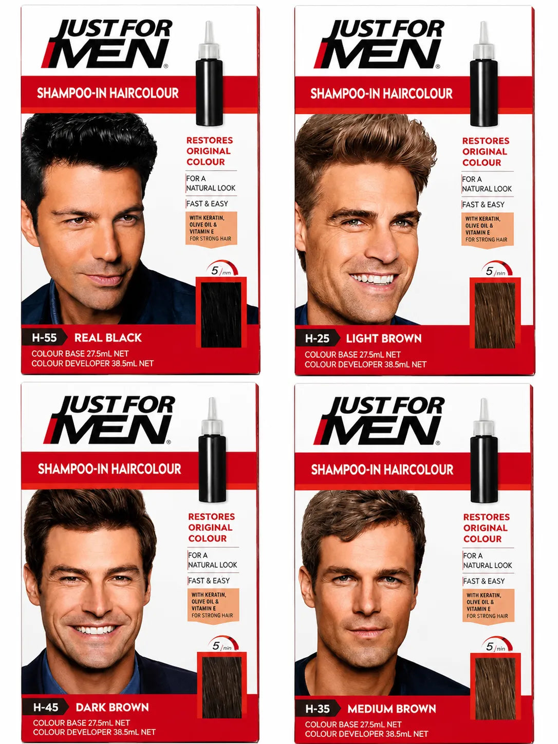 Just For Men Hair Color (All Shades)