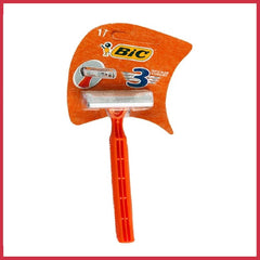 Bic Razor Orange Color 3Blades - YehChez.pk