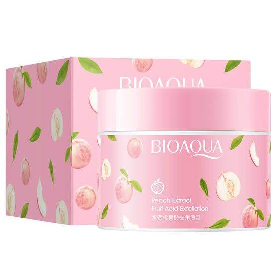 BIOAQUA Peach Extract Exfoliating Gel Face Cream 140Gm - YehChez.pk