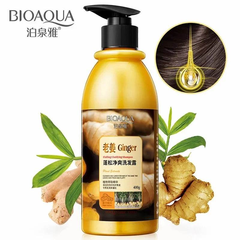 BioAqua Shampoo Ginger 58840 400Gm - YehChez.pk