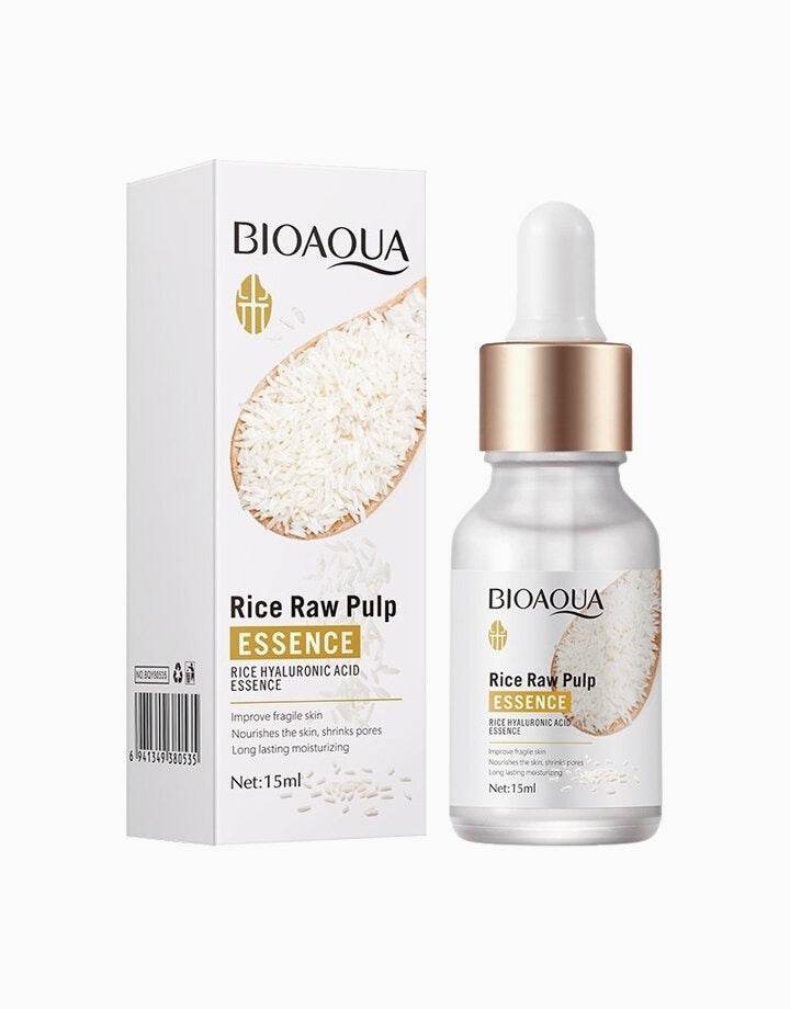 BIOAQUA Rice Raw Pulp Essence Hyaluronic Acid Serum 15ml - YehChez.pk