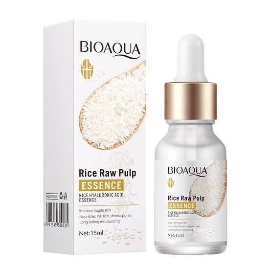 BIOAQUA Rice Raw Pulp Essence Hyaluronic Acid Serum 15ml - YehChez.pk
