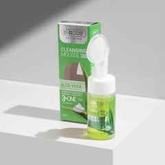 Biocos Cleansing Mousse Face Wash Aloe Vera 120ml - YehChez.pk