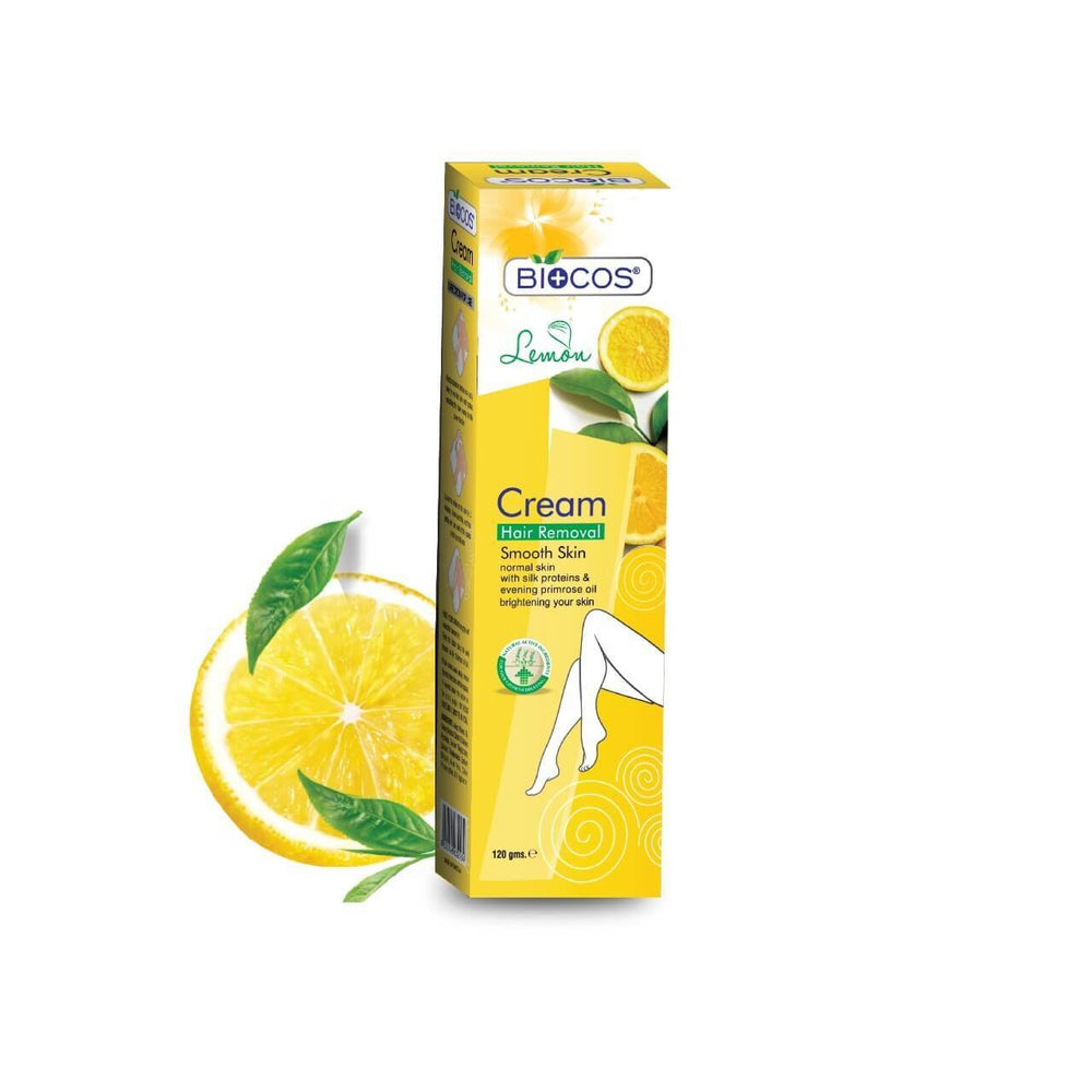 Biocos Hair Removal Cream Lemon 120gm - YehChez.pk