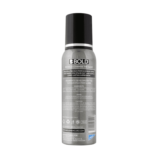 Bold Body Spray Allure 120ml - YehChez.pk