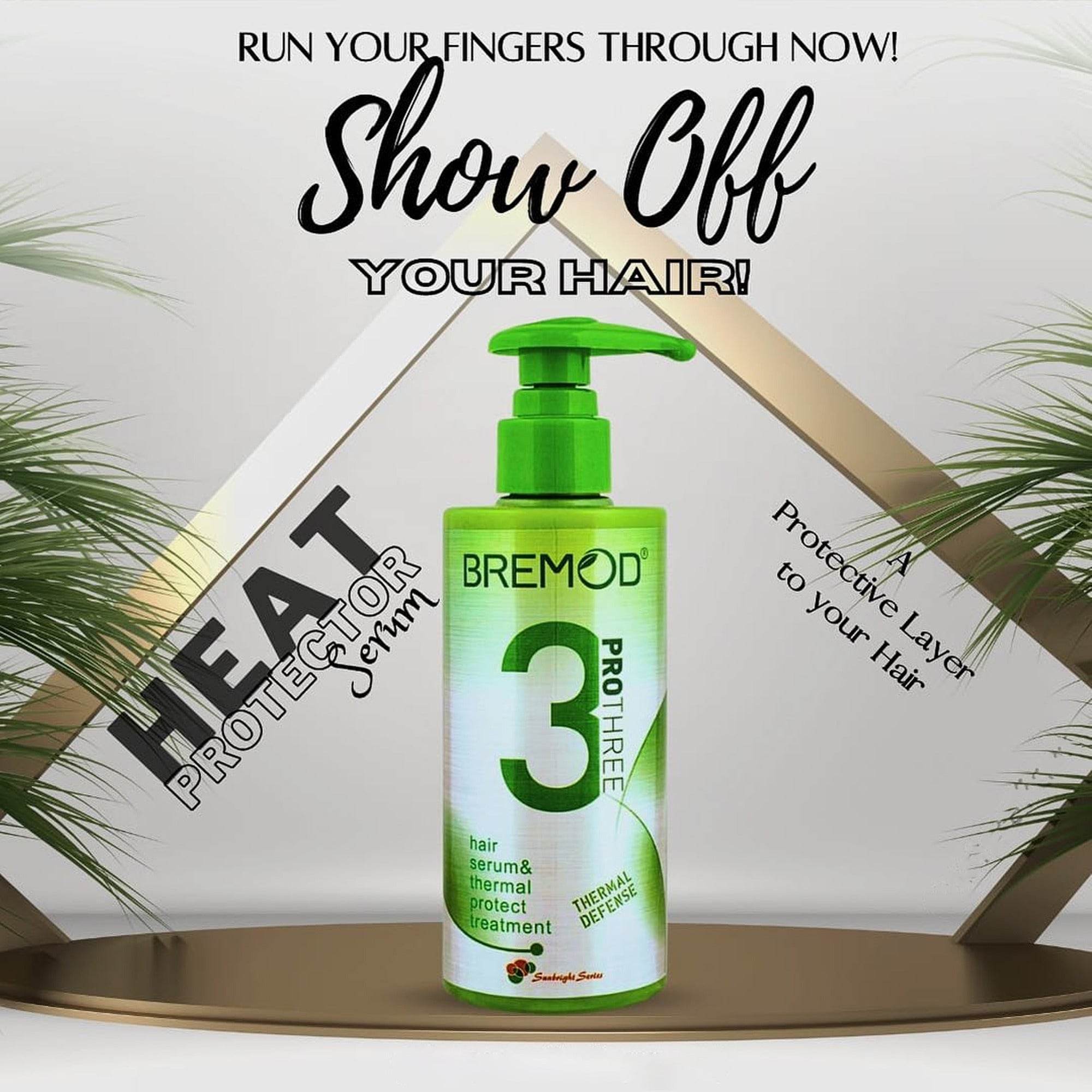 Bremod Hair Serum & Heat Protector 250ml - YehChez.pk