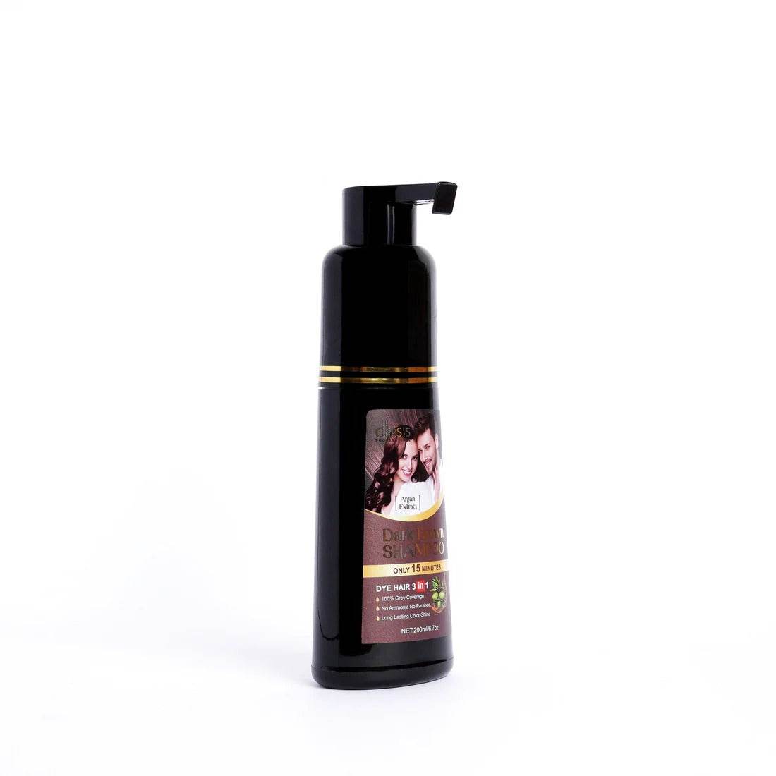 Chirss Dark Brown Shampoo Pump CH0040 200ml - YehChez.pk