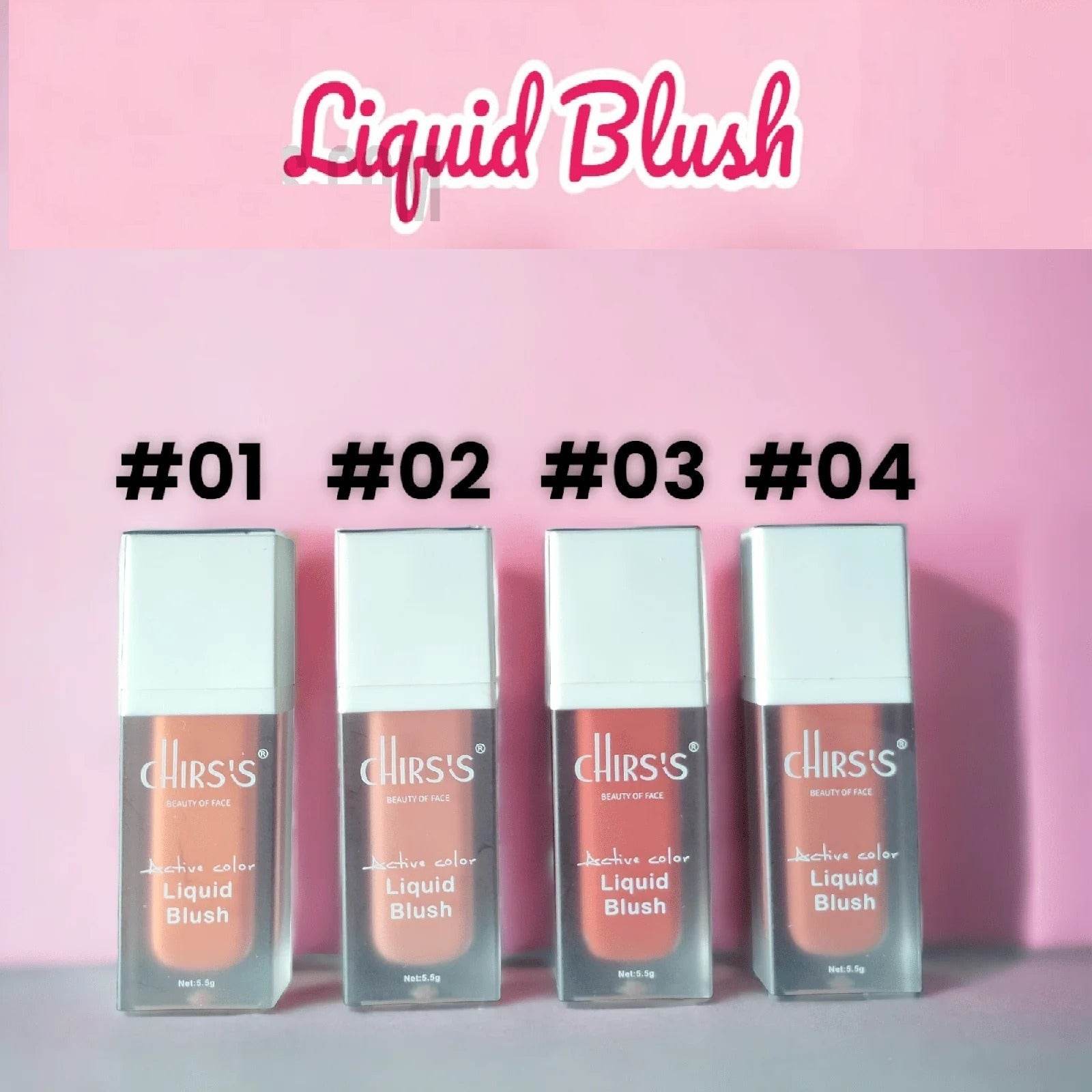 Chirss Liquid Blush 5.5Gm - YehChez.pk