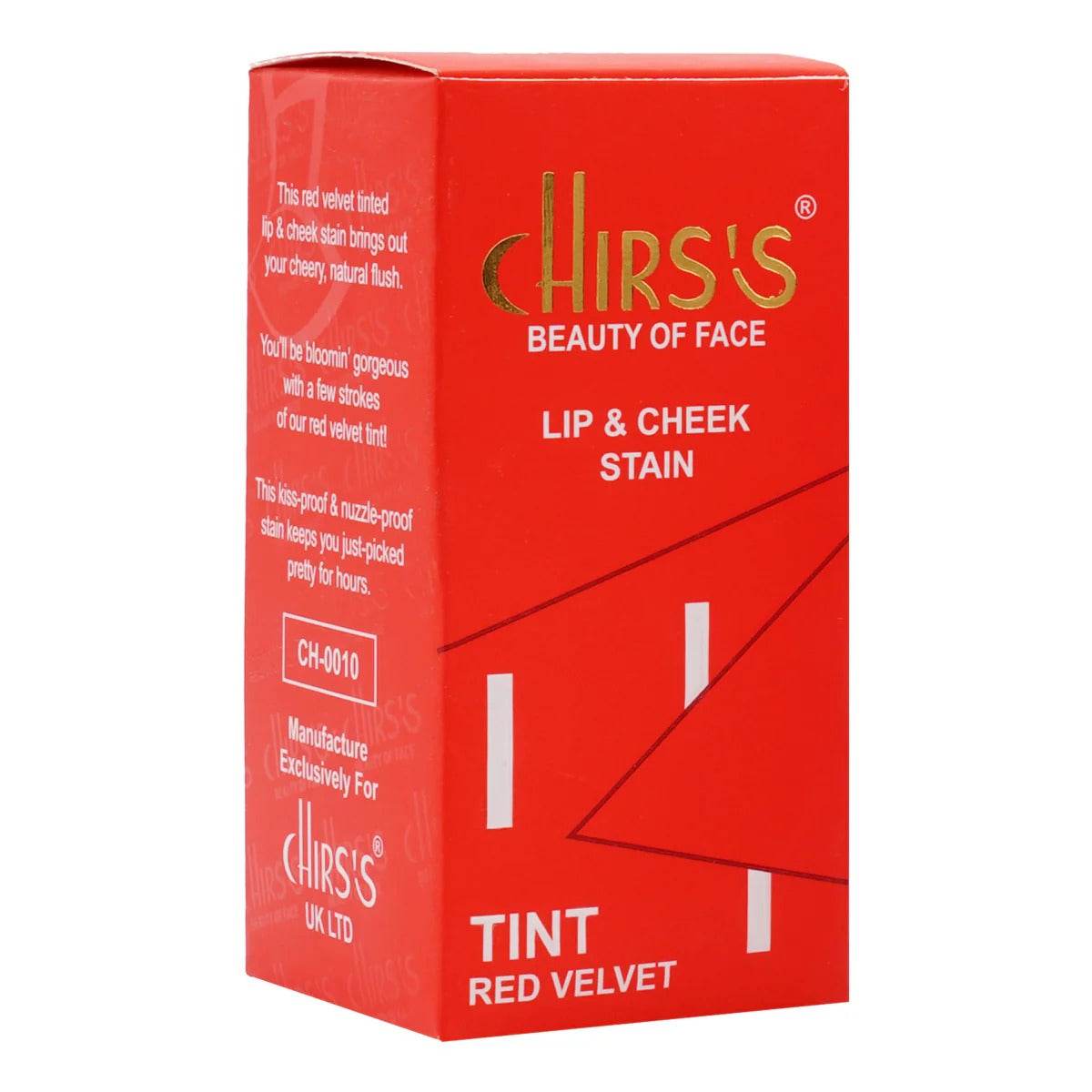 Chirss Tint Lip & Cheek Red Velvet CH0010 - YehChez.pk