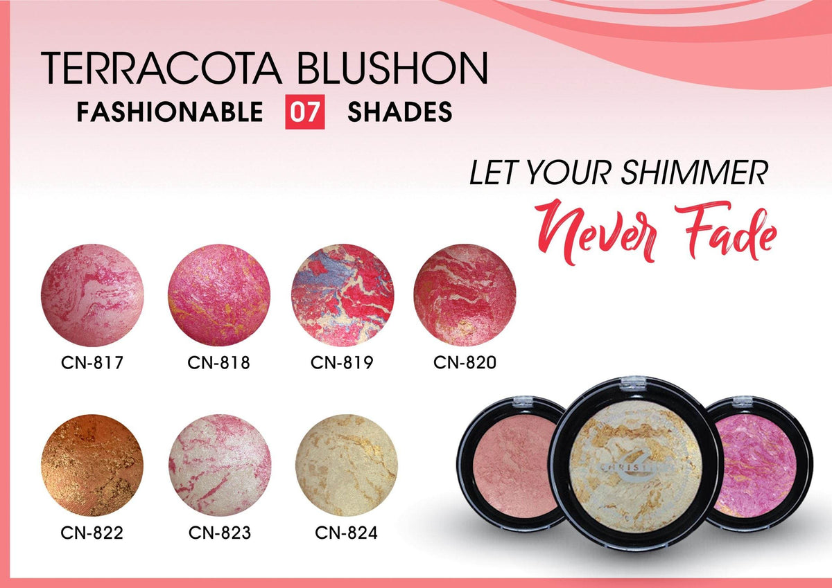 Christine Terracotta Blush On Single (All Shades) - YehChez.pk