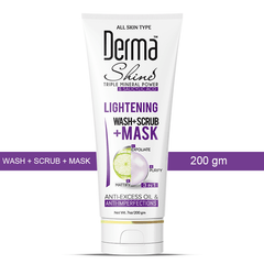 Derma Shine 3 In 1 (Wash + Scrub + Mask) - YehChez.pk