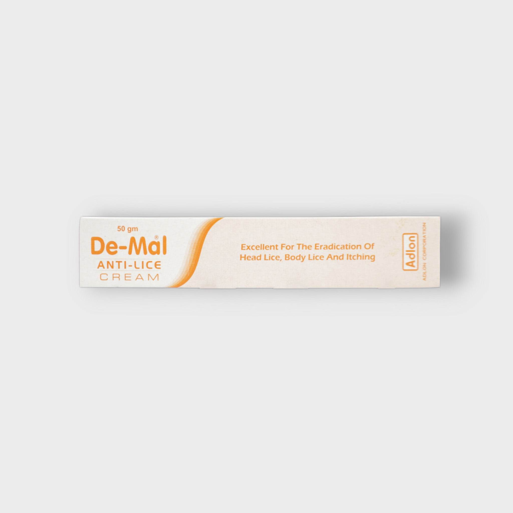 De-Mal Anti Lice Cream 50gm - YehChez.pk