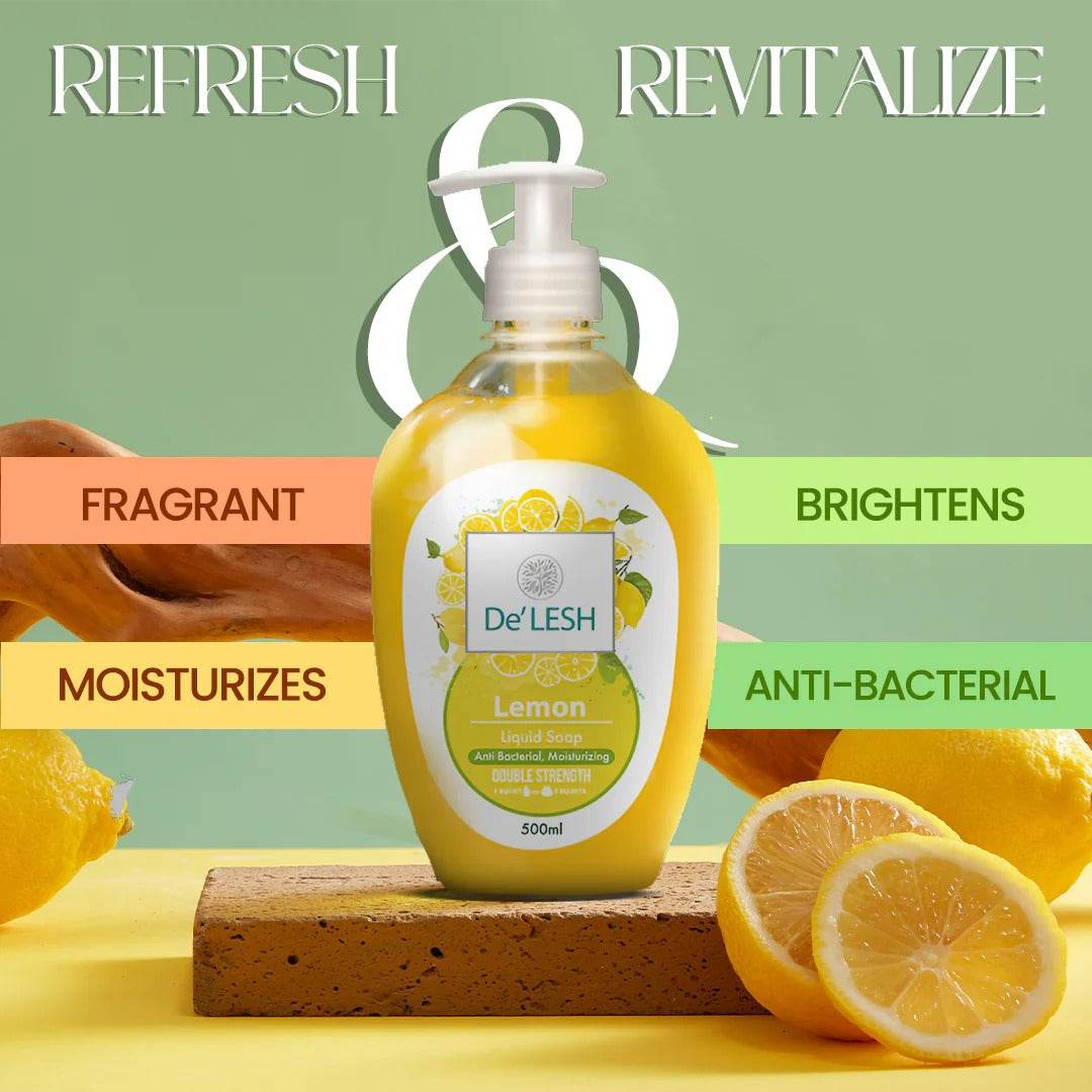Delesh Lemon Liquid Soap 500ml - YehChez.pk