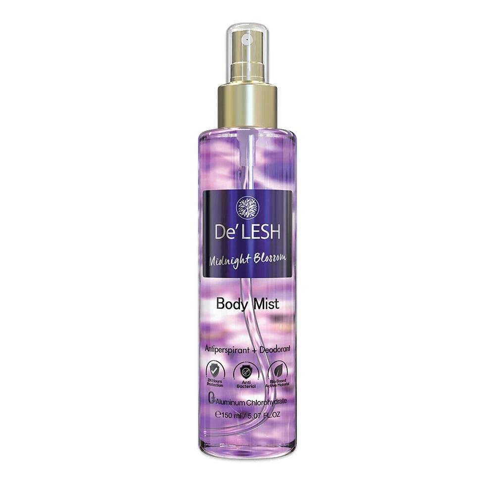 Delesh Midnight Blossom Body Mist 150ml - YehChez.pk