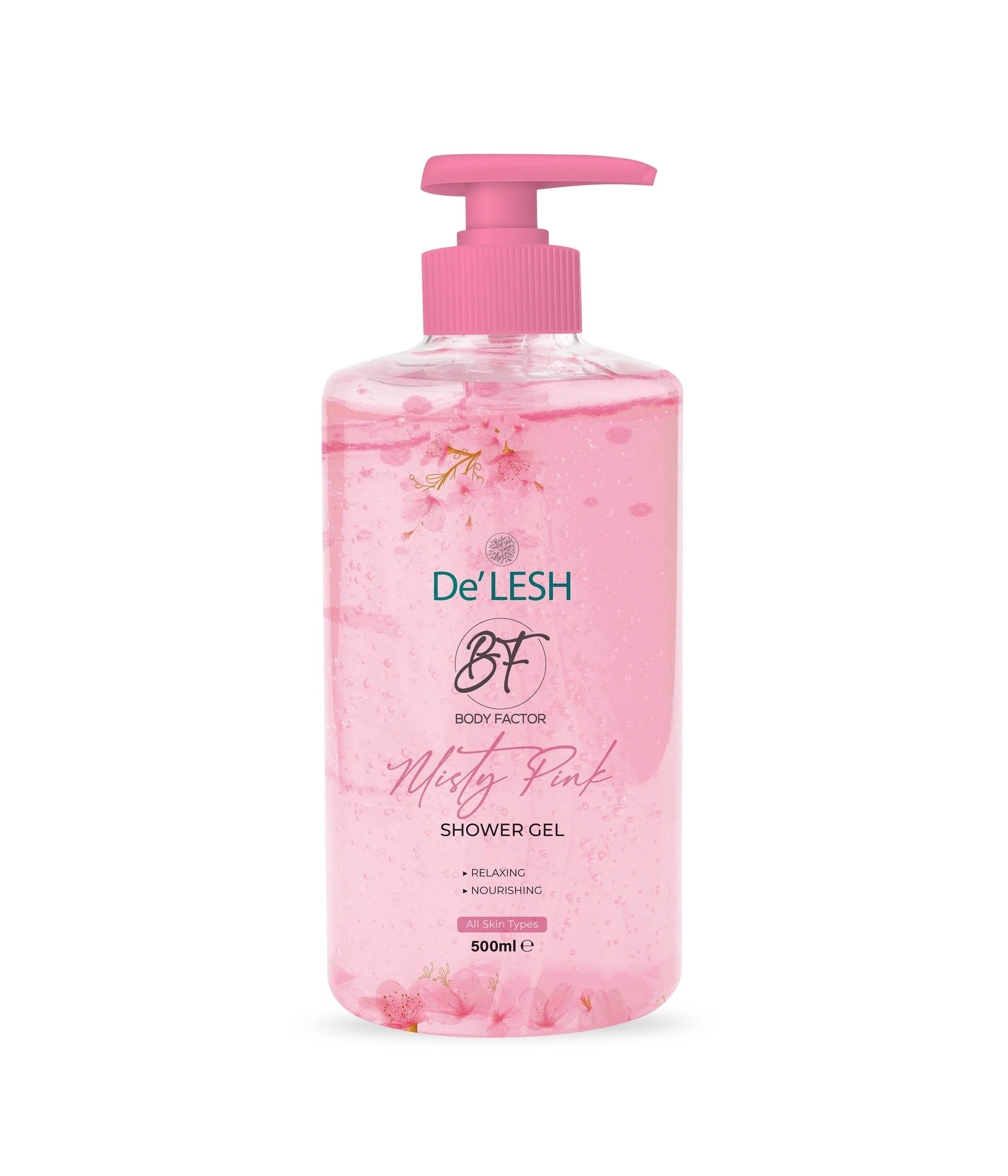 Delesh Shower Gel Misty Pink 500ml - YehChez.pk