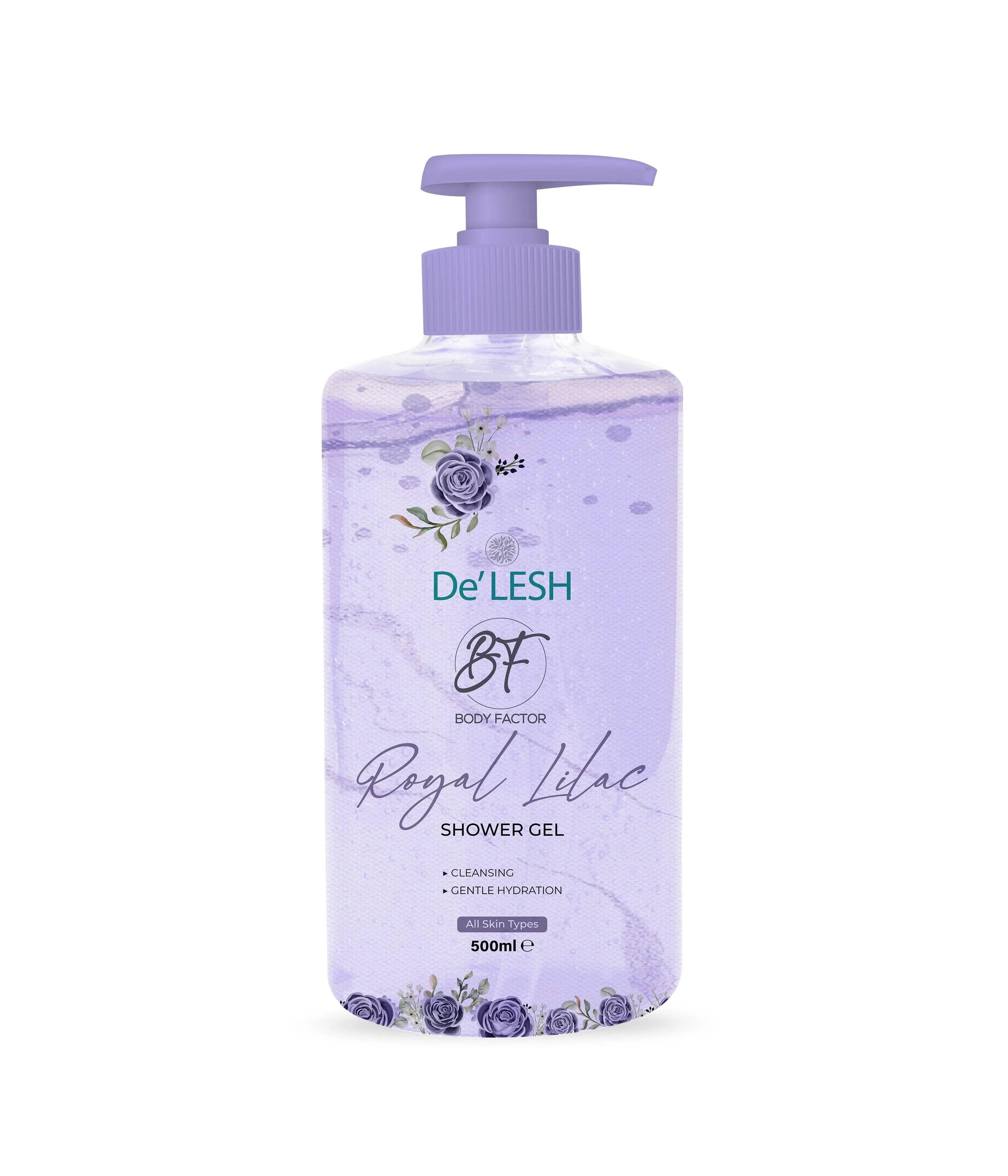 Delesh Shower Gel Royal Lilac 500ml - YehChez.pk