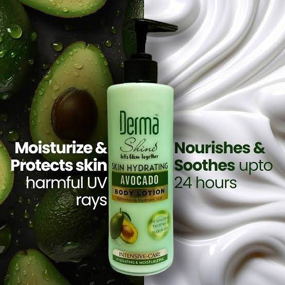 Derma Shine Body Lotion Avocado 396ml - YehChez.pk