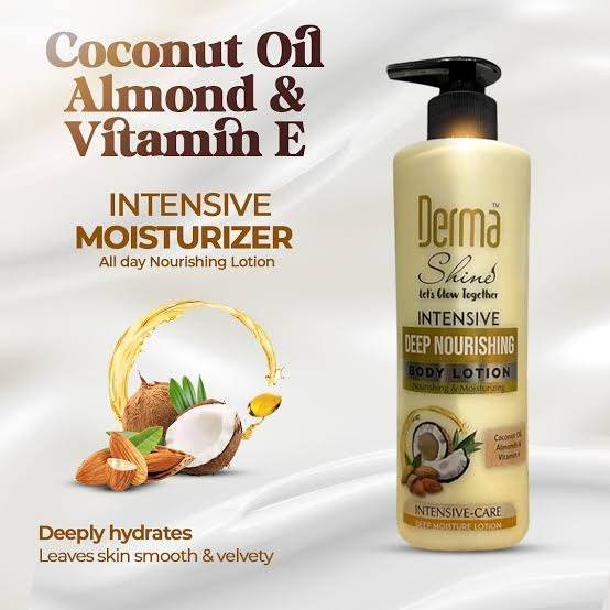 Derma Shine Body Lotion Deep Nourishing Coconut 396ml - YehChez.pk