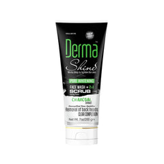 Derma Shine Face Wash Plus Scrub 2 in 1 200Gm - YehChez.pk