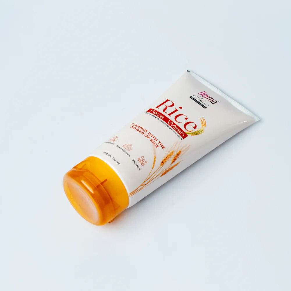 Derma Shine Face Wash Rice 120ml - YehChez.pk
