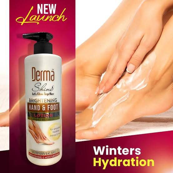 Derma Shine Hand & Foot Lotion 396ml - YehChez.pk