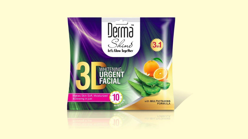 Derma Shine Urgent Facial Sachet - YehChez.pk