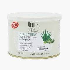 Derma Shine Wax Aloe Vera For Sensitive Skin 400Gm - YehChez.pk
