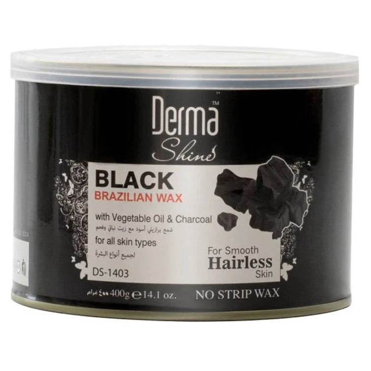 Derma Shine Wax Black Brazilian 400g - YehChez.pk