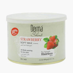 Derma Shine Wax Strawberry For Dry Skin 400Gm - YehChez.pk