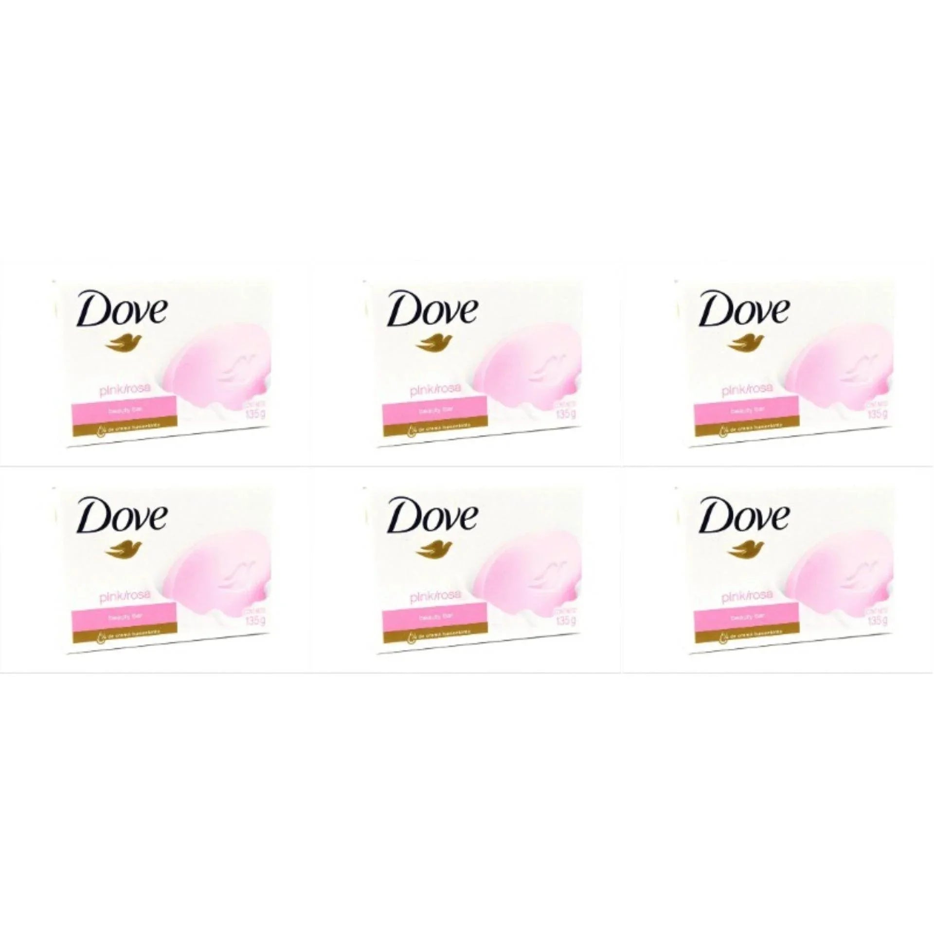 Dove Pink/Rosa Soap 135 Gram (Pack of Six) - YehChez.pk