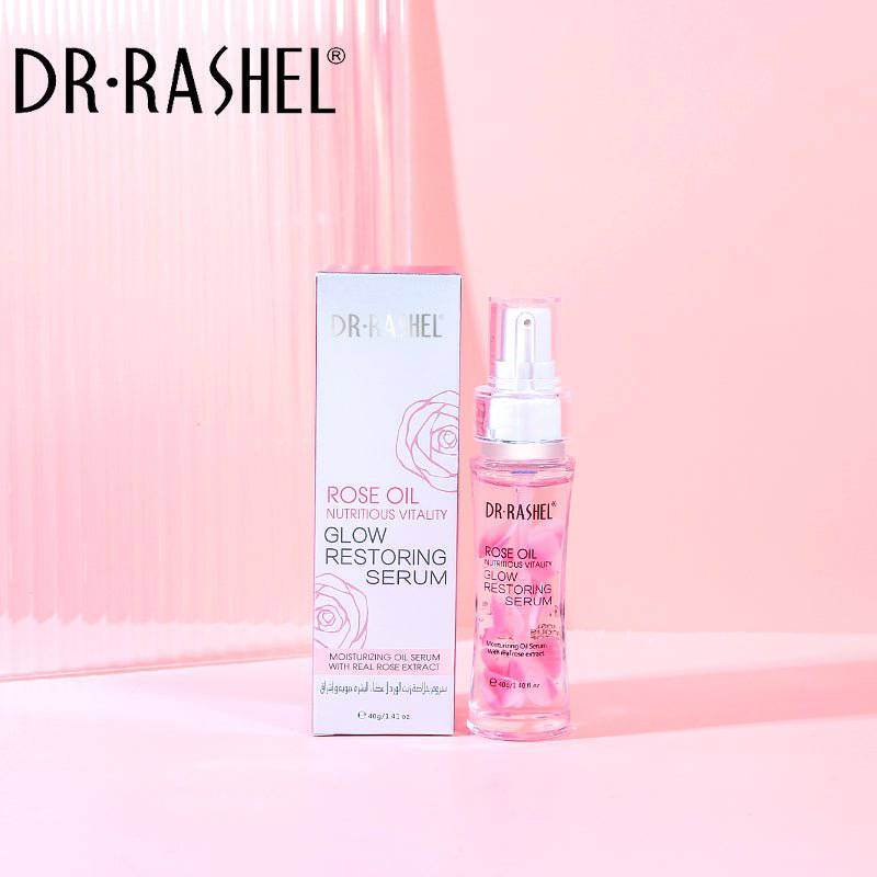 Dr Rashel Rose Oil Glow Restoring Serum 40Gram DRL-1454 - YehChez.pk