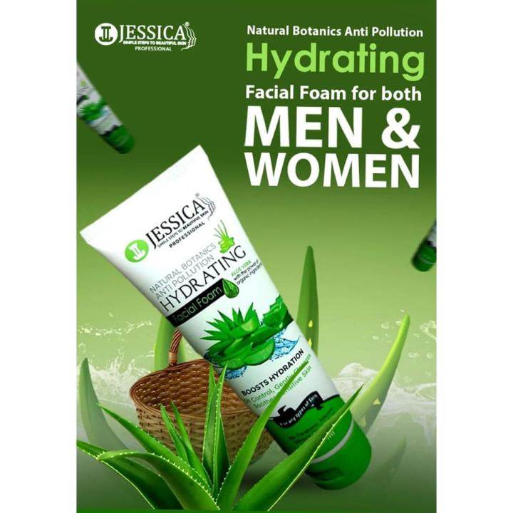Jessica Face Wash Aloe Vera Hydrating 125ml - YehChez.pk