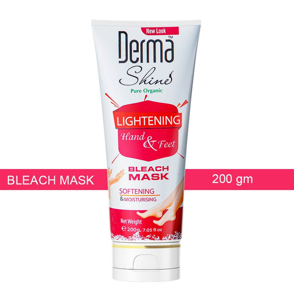 Derma Shine Hand and Feet Bleach Mask (200gm) - YehChez.pk