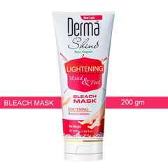 Derma Shine Hand and Feet Bleach Mask (200gm) - YehChez.pk