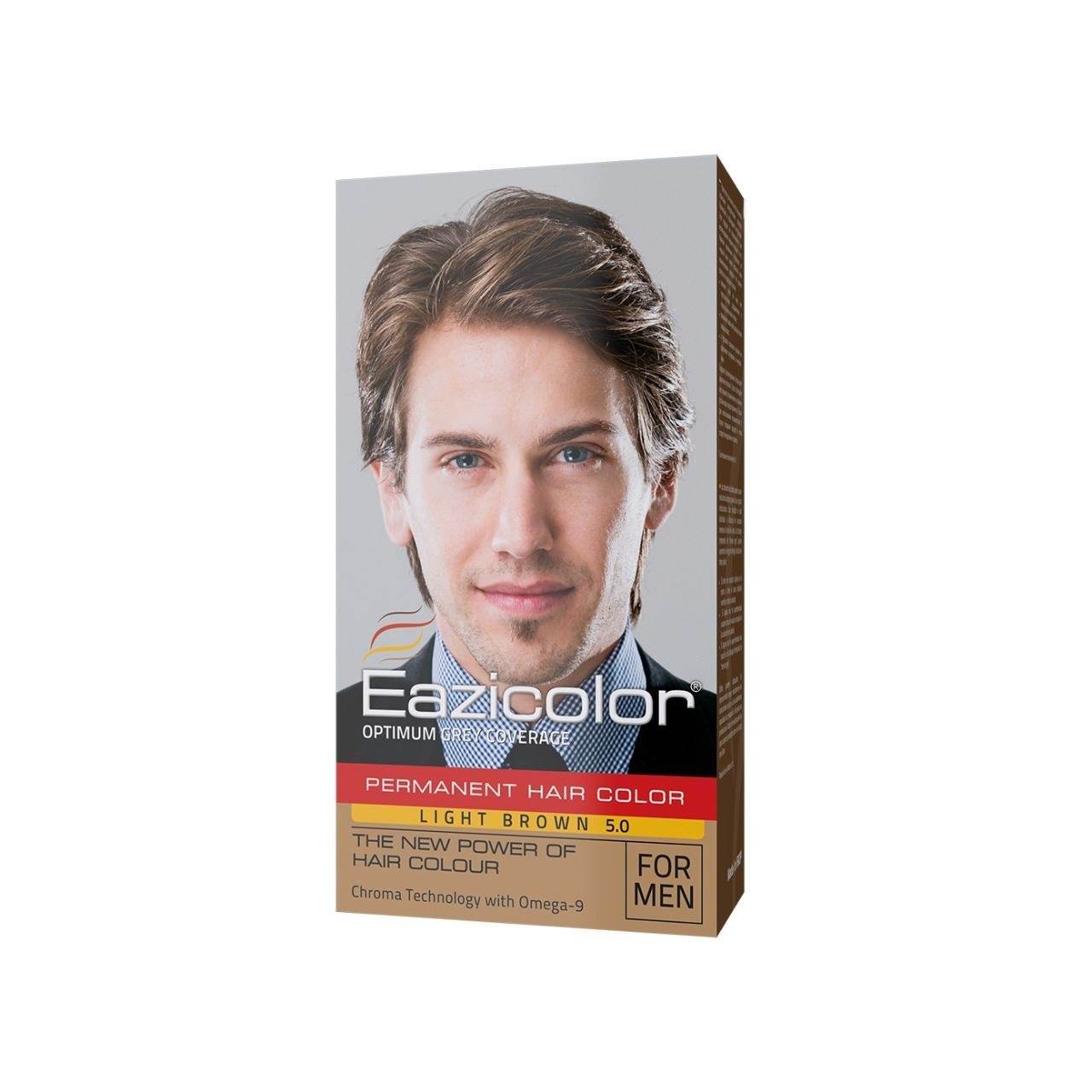 Eazicolor Men Light Brown 5.0 Hair Color 35ml - YehChez.pk