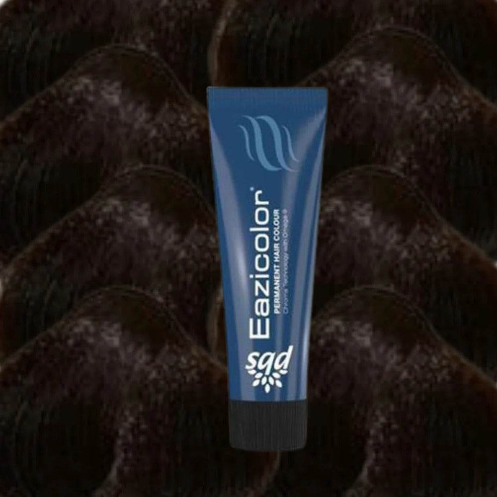 EaziColor Tube 4.35 Medium Chestnut Brown 60ml - YehChez.pk