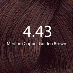 EaziColor Tube 4.43 Medium Copper Golden Brown 60ml - YehChez.pk