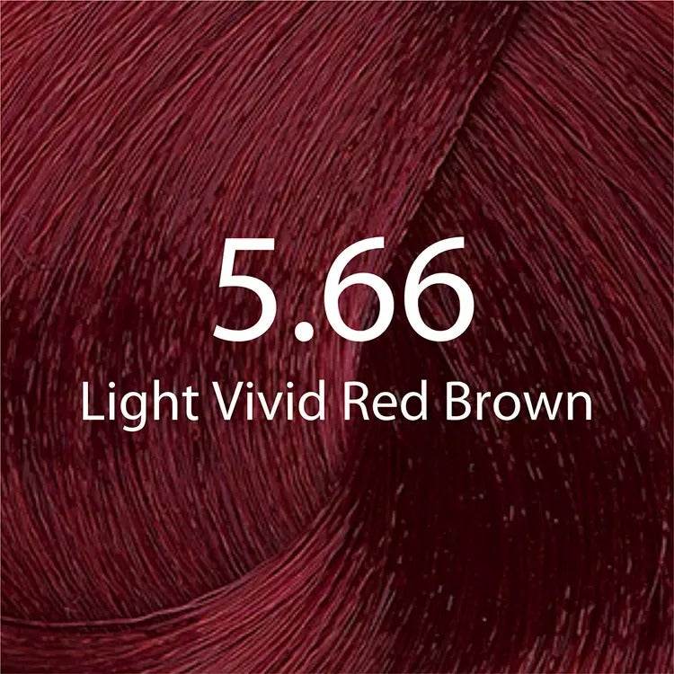 EaziColor Tube 5.66 Light Vivid Red Brown 60ml - YehChez.pk