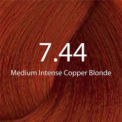 EaziColor Tube 7.44 Medium Intense Copper Blonde 60ml - YehChez.pk