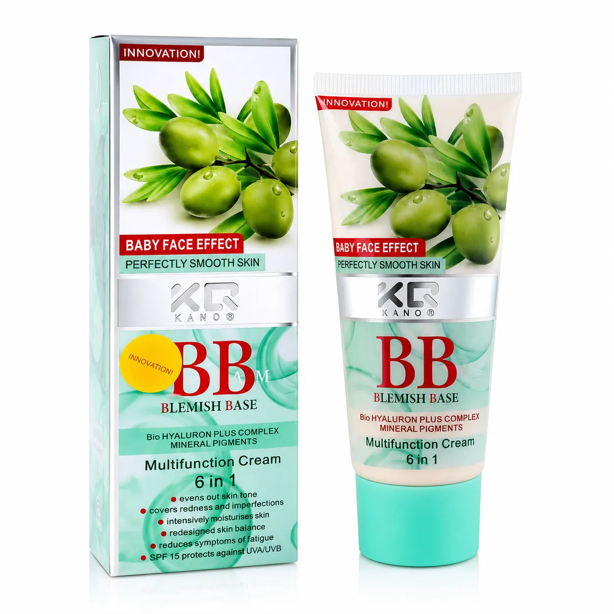 XQM BB Cream Olive 6 In 1 Multifunction 40ml