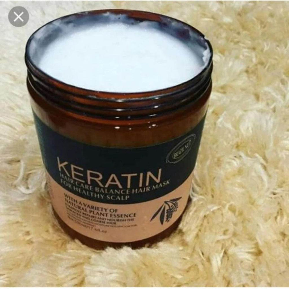 Brazil Nut Keratin Hair Care Balance Hair Mask  & Keratin Hair Treatment for Healthy Scalp 1000ml Original - YehChez.pk
