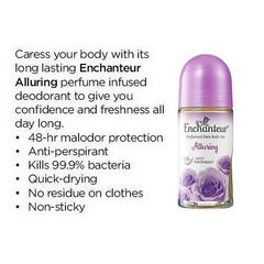 Enchanteur Roll On Alluring 50ml - YehChez.pk