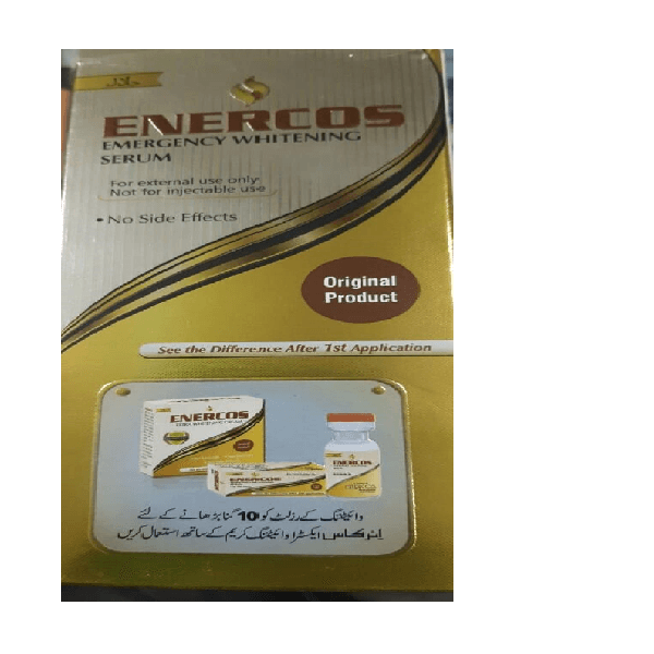 Enercos Emergency Whitening Serum 10x Faster Whitening Serum - YehChez.pk