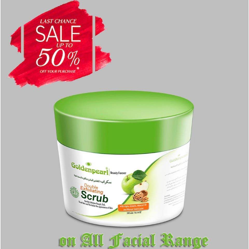 Golden Pearl Double Exfoliating Scrub 300ml - YehChez.pk