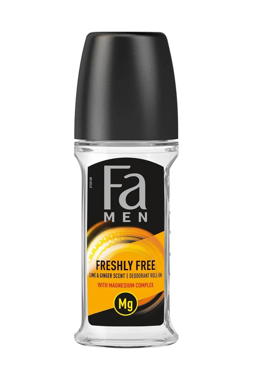 Fa Roll On Men Freshly Free Lime & Ginger Scent 50ml - YehChez.pk