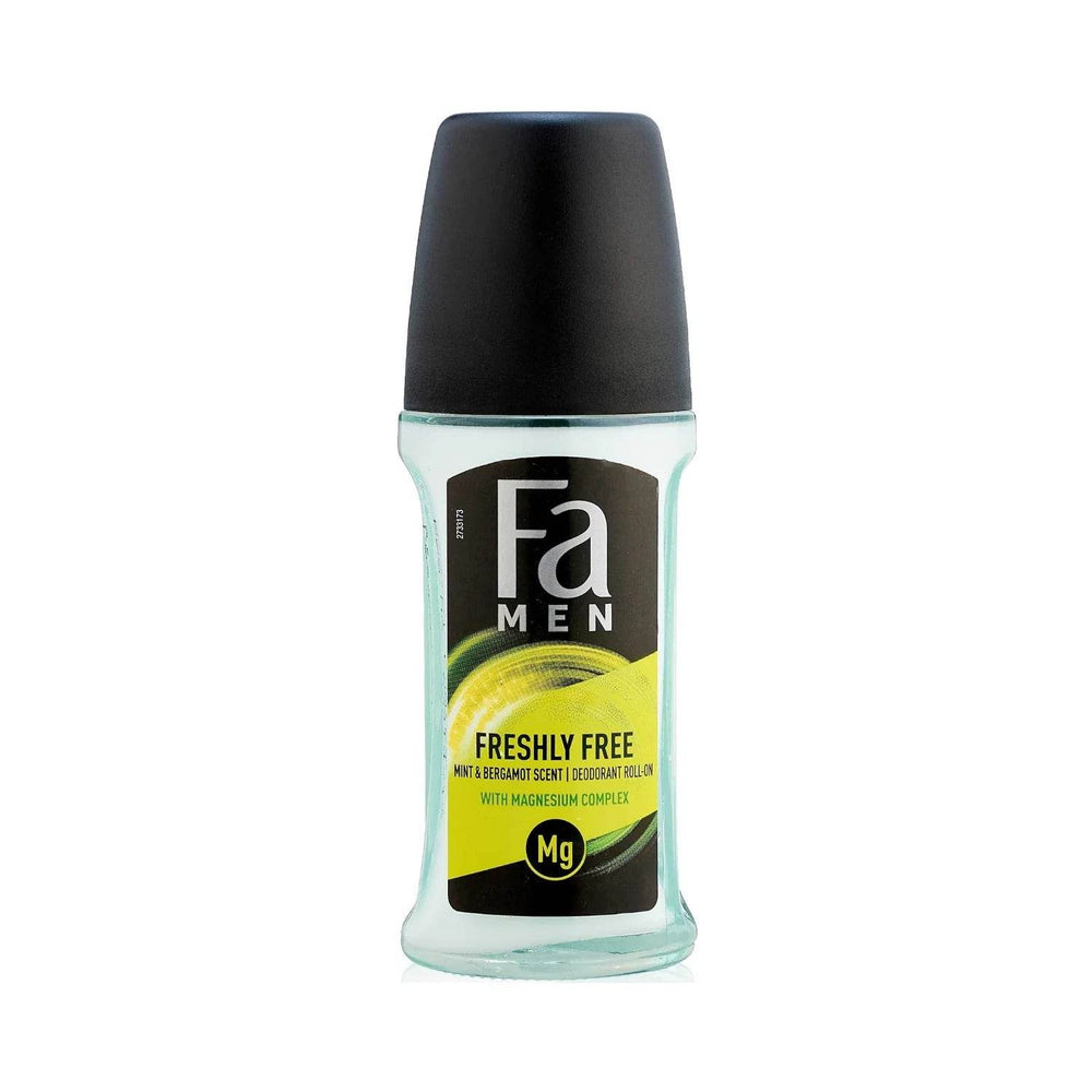 Fa Roll On Men Freshly Free Mint & Bergamot 50ml - YehChez.pk