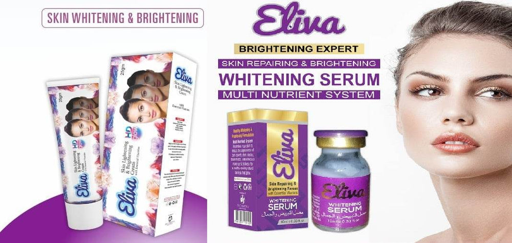 Dr Romia Eliva Skin Lightening & Brightening Cream 25 Gram & Serum - YehChez.pk